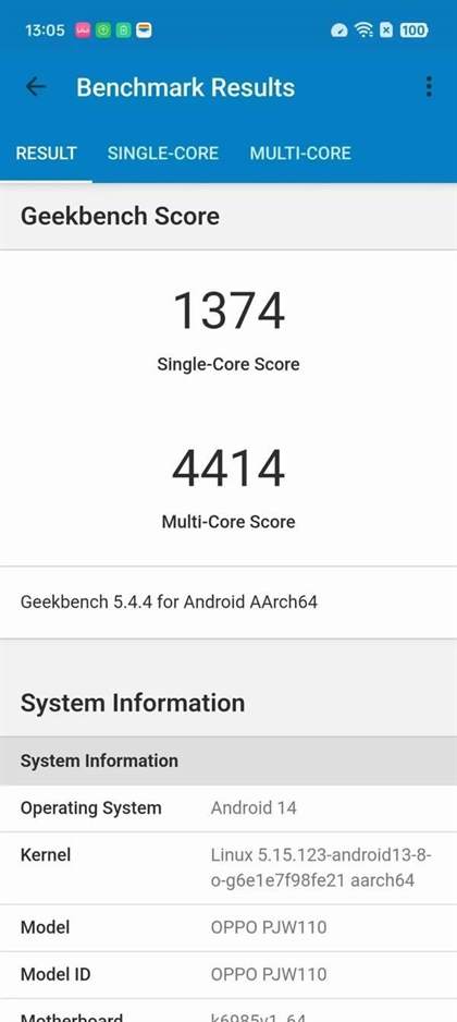 oppo reno12pro性能跑分评测