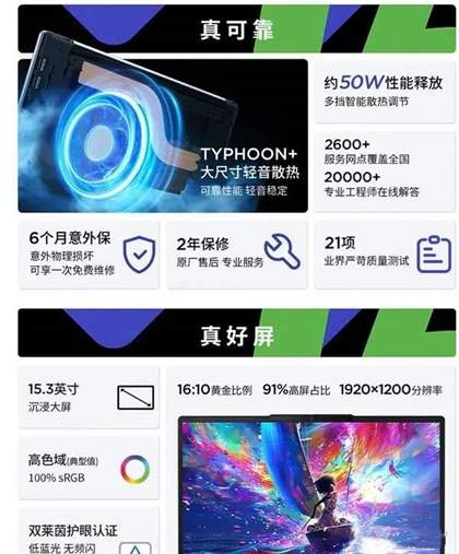 2024笔记本电脑商务办公高性能排行榜