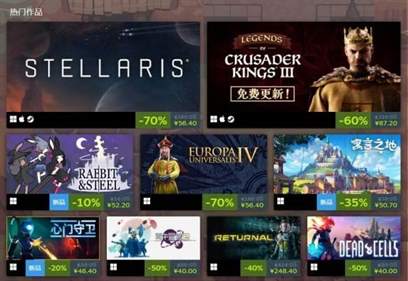 截止5月20日：Steam“无限重玩游戏节”开启，众多游戏新史低！