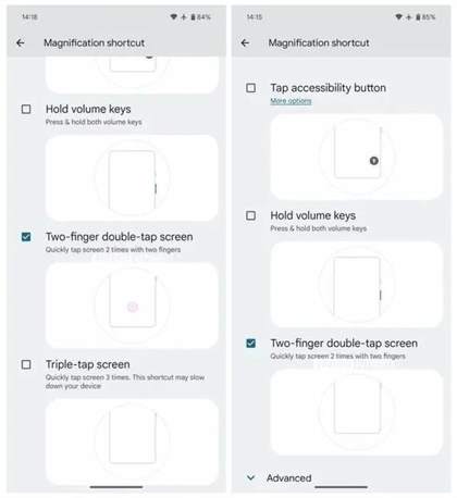 Android15新功能公布 新增双指双击屏幕手势
