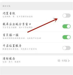 影视大全怎么打开内置音效