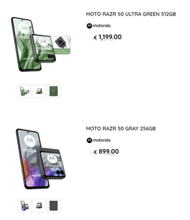 摩托罗拉Razr50发布时间定档6月25日