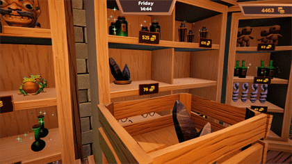 《炼金术士商店模拟器》同步公开Steam商店