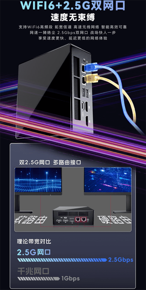 火影 mini 主机炙影 Z8 开启预售：锐龙 7 8845HS+2.5G 双网口，1999 元起