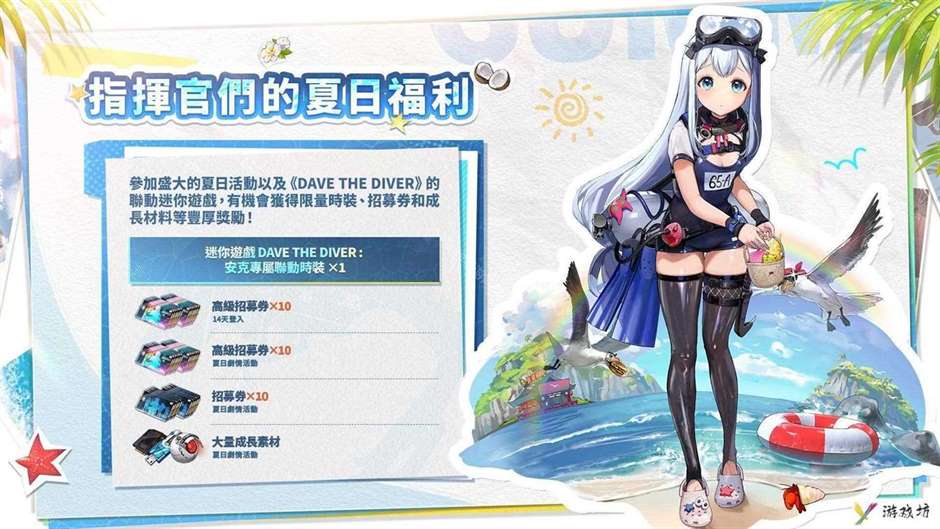 胜利女神妮姬联动潜水员戴夫有什么内容