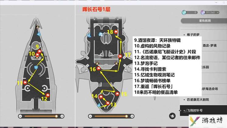 崩坏星穹铁道匹诺康尼新增18本书籍位置在哪