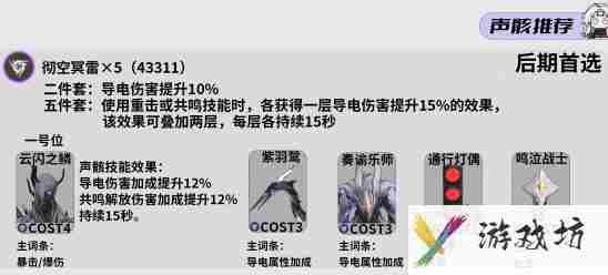 鸣潮卡卡罗声骸选什么
