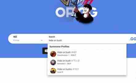 opgg怎么查国服战绩 opgg查询职业选手战绩方法]