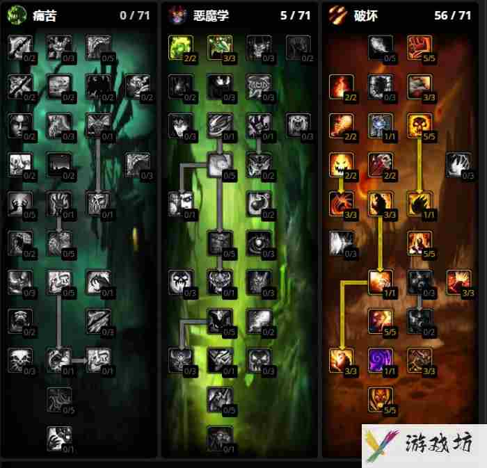 魔兽世界巫妖王之怒术士天赋怎么点 巫妖王之怒术士天赋攻略]