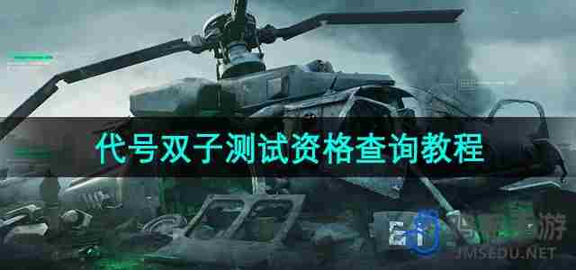 三角洲行动代号双子测试资格怎么查询