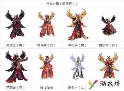 dnf天空套1到12套外观图片大全
