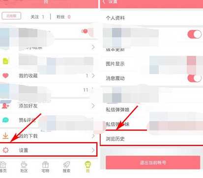 第一弹app怎么将浏览历史清掉(第一弹清掉浏览历史记录的方法)
