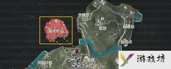 《和平精英》地铁逃生辐射区入口位置