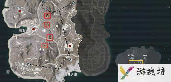 《和平精英》地铁逃生辐射区入口位置