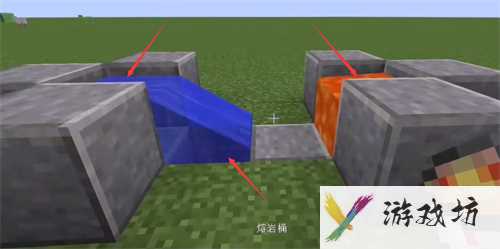 《我的世界》刷石机制作方法