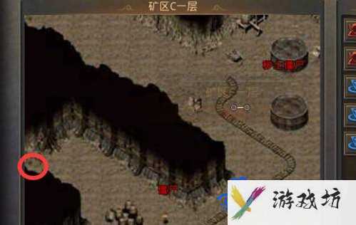 《热血传奇》尸王殿入口位置