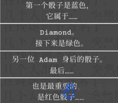 《失落记忆》第三章钻石与约会解密攻略