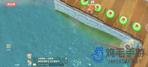 《摩尔庄园》苍鸾鲸钓取位置