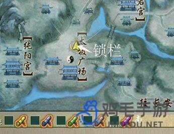 《剑网3》纯阳锁挂锁位置