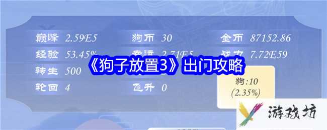 《狗子放置3》出门攻略