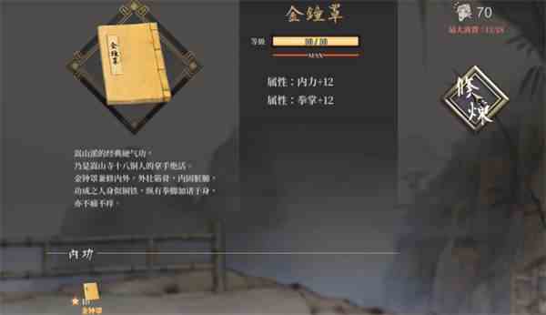 活侠传金钟罩学习方法-金钟罩怎么学