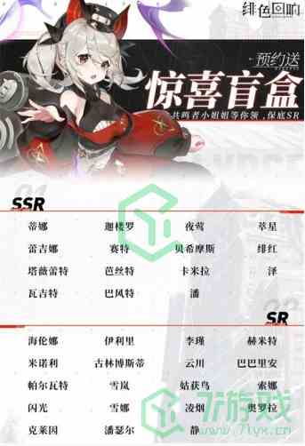 《绯色回响》共鸣者惊喜盲盒选择推荐