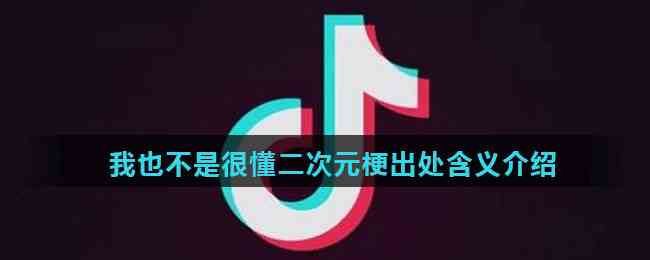 我也不是很懂二次元梗出处含义介绍