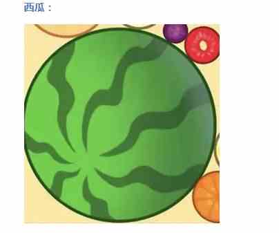 《微信》合成大西瓜水果合成公式图
