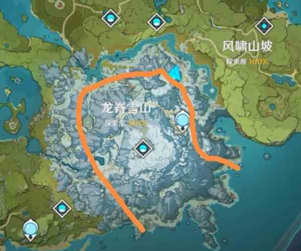 《原神》雪山寻宝罗盘使用方法