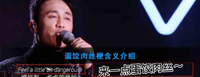 蛋饺肉丝梗含义介绍