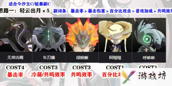 《鸣潮》折枝声骸带什么