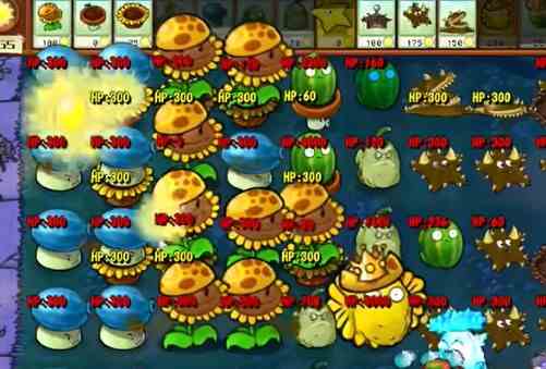 pvz杂交版迷你游戏植物僵尸2过关方法