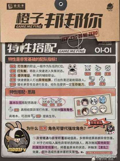 《绝区零》配队思路讲解，绝区零怎么配队