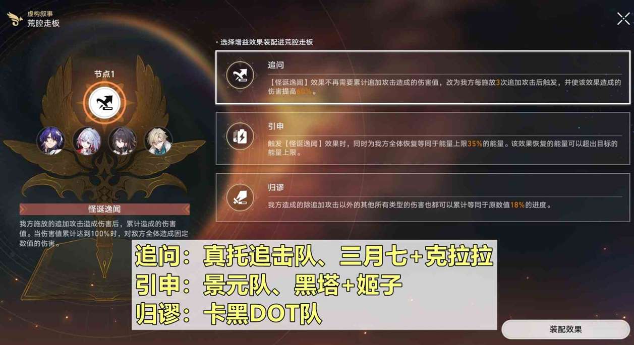 《崩坏星穹铁道》2.1“虚构叙事”第二期追击队分享