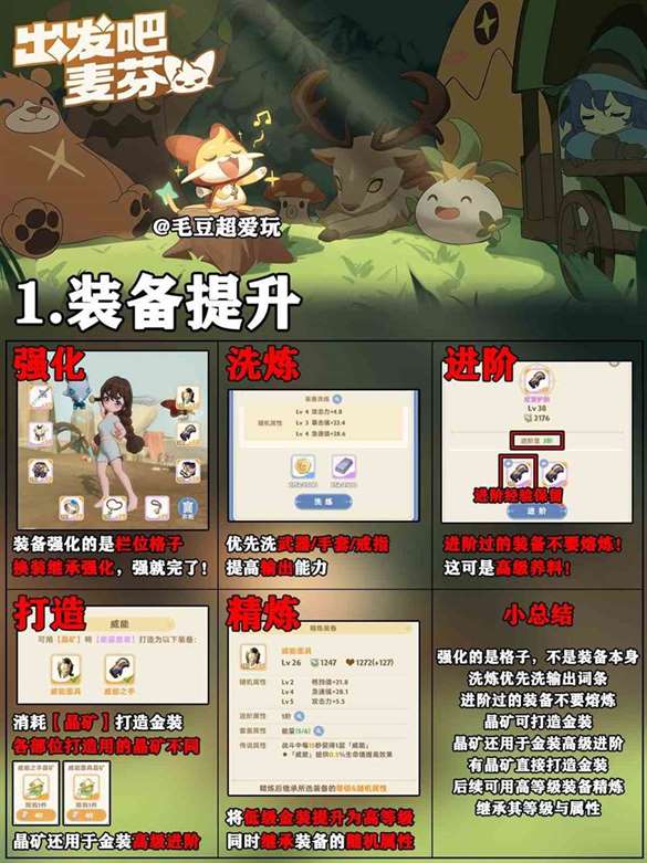 《出发吧麦芬》新手战力提升指南