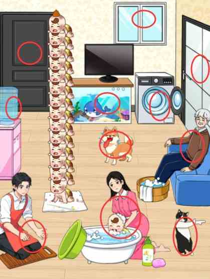 《就我眼神好》宝宝洗澡通关图文攻略
