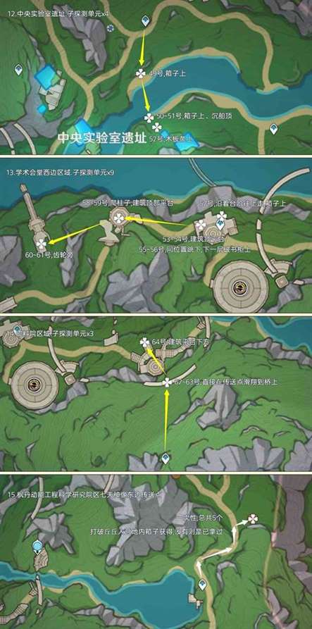 《原神》“子探测单元”采集路线推荐 子探测单元在哪