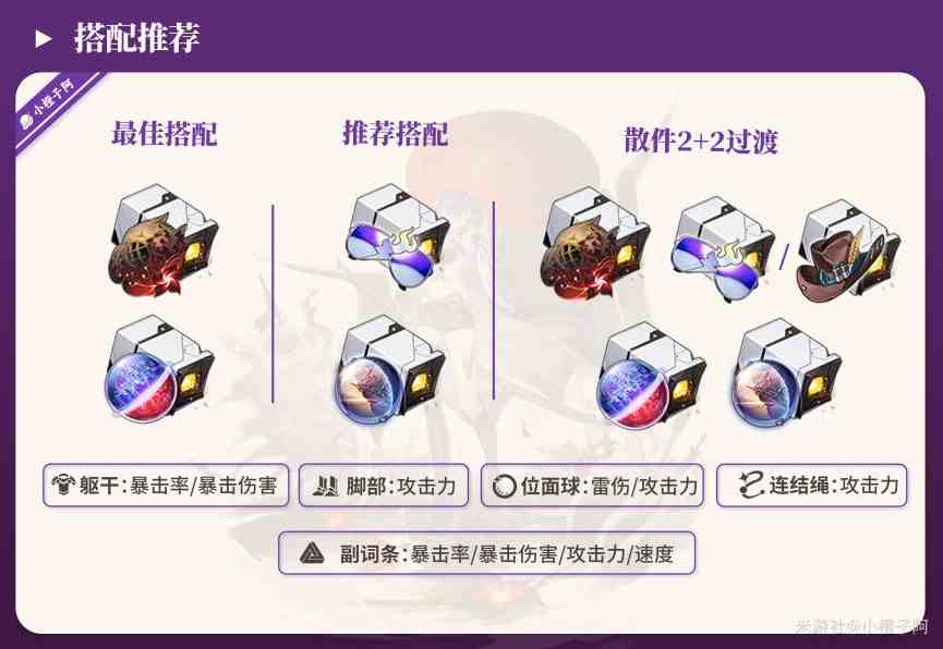《崩坏星穹铁道》“黄泉”一图流培养指南 黄泉遗器怎么搭配