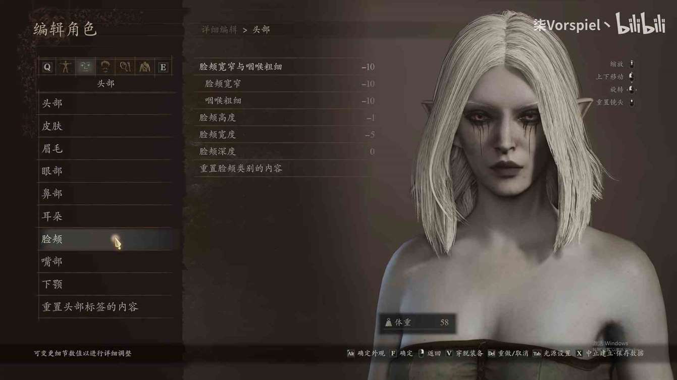 《龙之信条2》“希尔瓦娜斯”捏脸数据分享