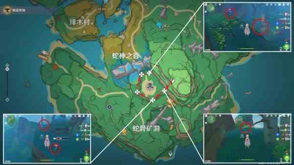 《原神》千织突破素材收集攻略 血斛路线分享