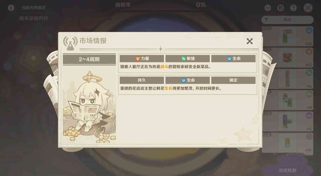 《原神》升炼研巧万策金满奖励攻略 4.5炼药活动攻略