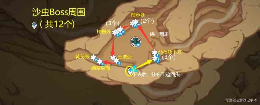 《原神》“沙脂蛹”采集位置一览 沙脂蛹怎么获得