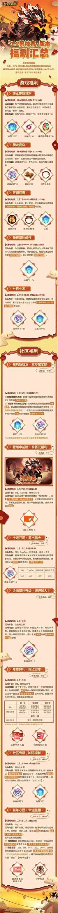 《超进化物语2》“新春版本”活动、福利抢先知！