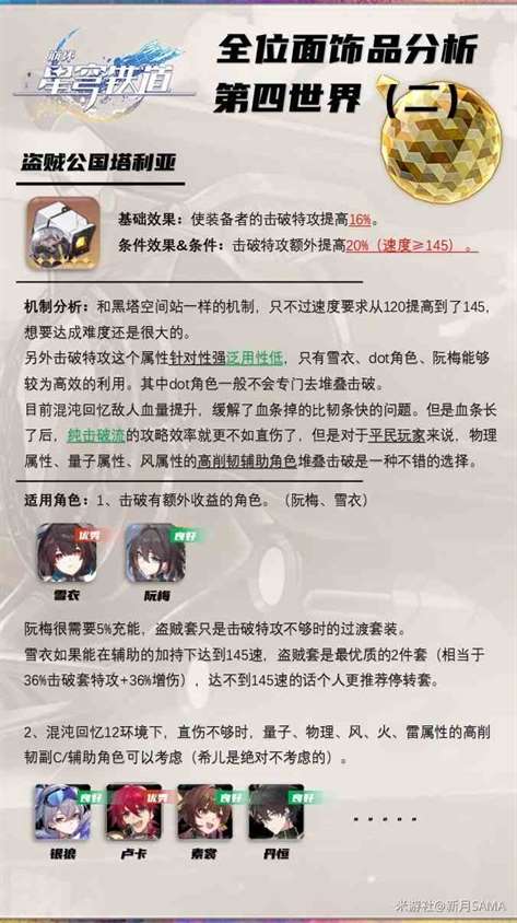 《崩坏星穹铁道》1.6版本“位面饰品”效果攻略