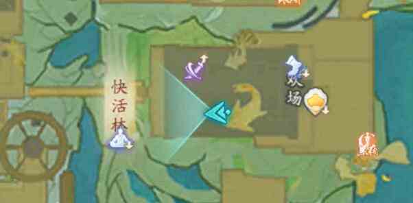 射雕手游吟咏台位置在哪