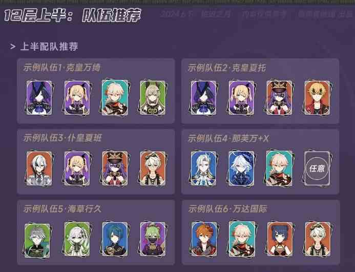 原神4.7深渊12层怎么打 原神4.7深渊12层怎么玩