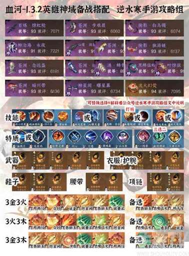 逆水寒手游1.3.3英雄神域PVE搭配 1.3.3英雄神域输出职业搭配建议