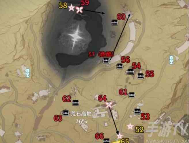 鸣潮荒石高地宝箱位置分享 荒石高地宝箱全收集攻略