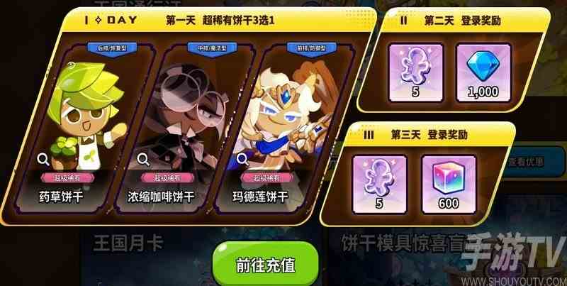 冲呀饼干人王国首冲6元角色哪个好 首冲6元角色选择推荐
