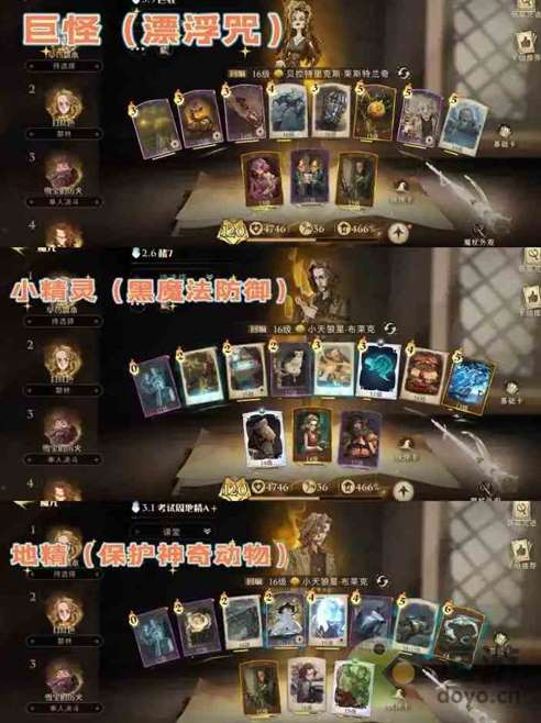 哈利波特魔法觉醒考试周卡组推荐2023